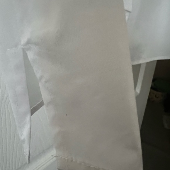 White Ruffled Blouse - Picture 4 of 5